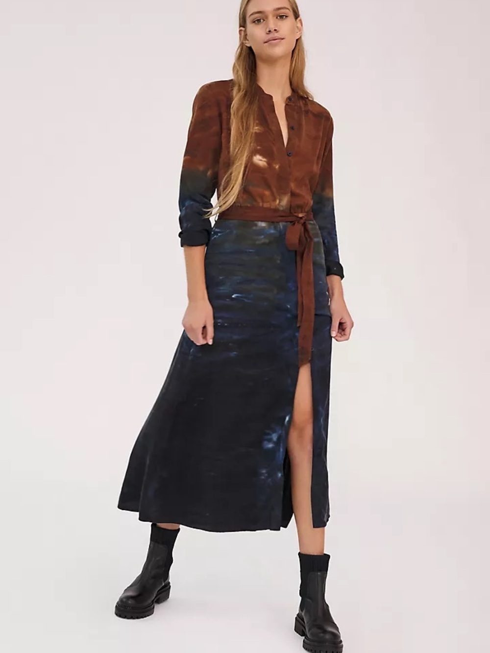 Cloth & Stone Perla Tie-Dye Maxi Dress - Picture 5 of 8